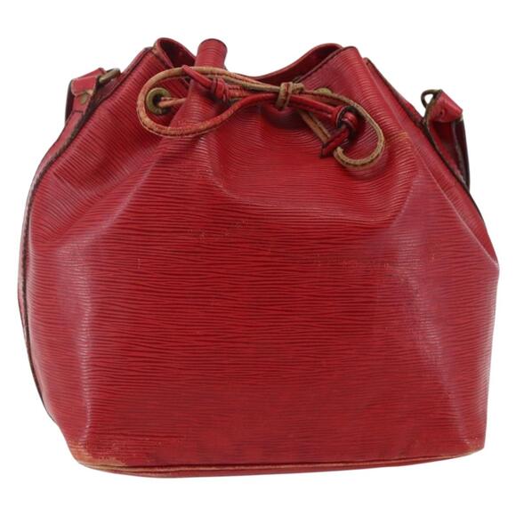 LOUIS VUITTON Epi Petit Noe Shoulder Bag Red M44107 - Picture 1 of 12